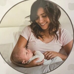 NEW Little Wonder Feeding Support Nursing Pillow Floral Botanical Print 3-12M